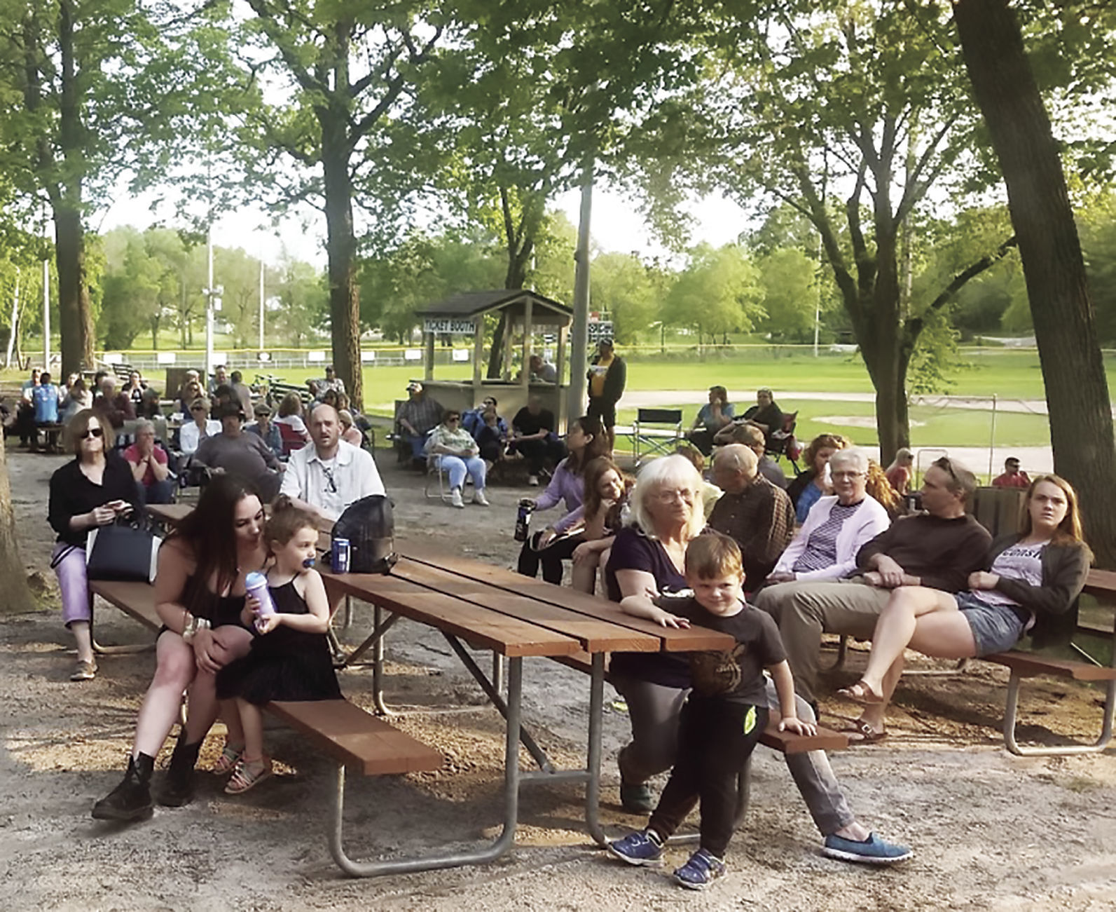Community Night crowd